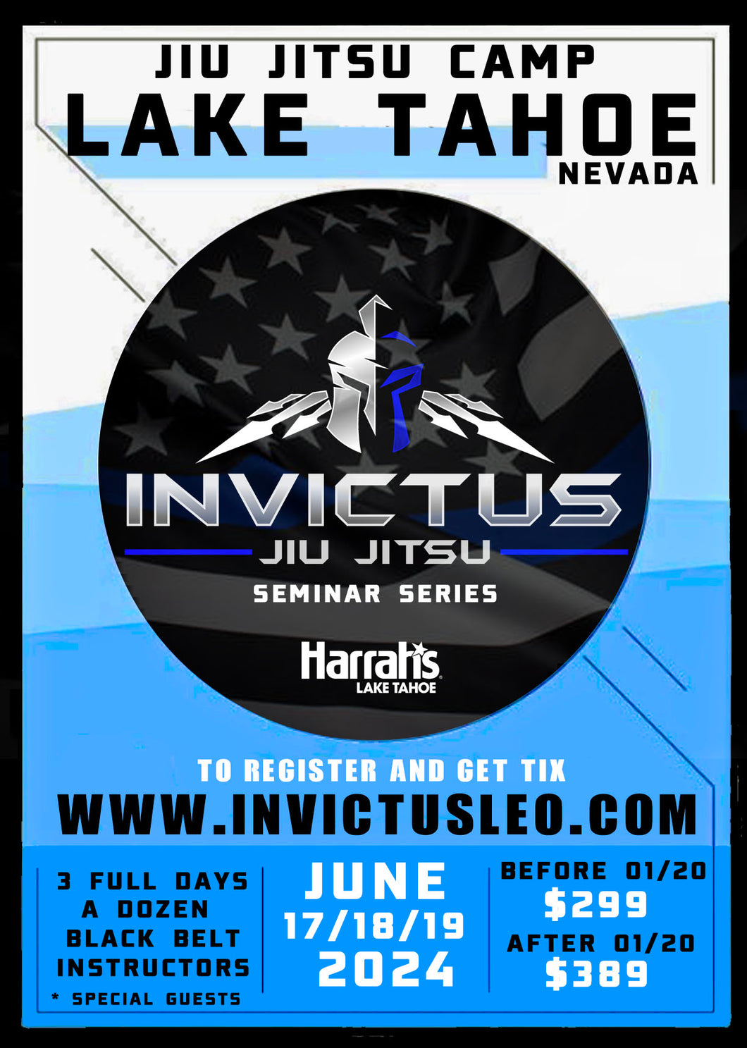 INVICTUS LAKE TAHOE JIU JITSU CAMP 2024